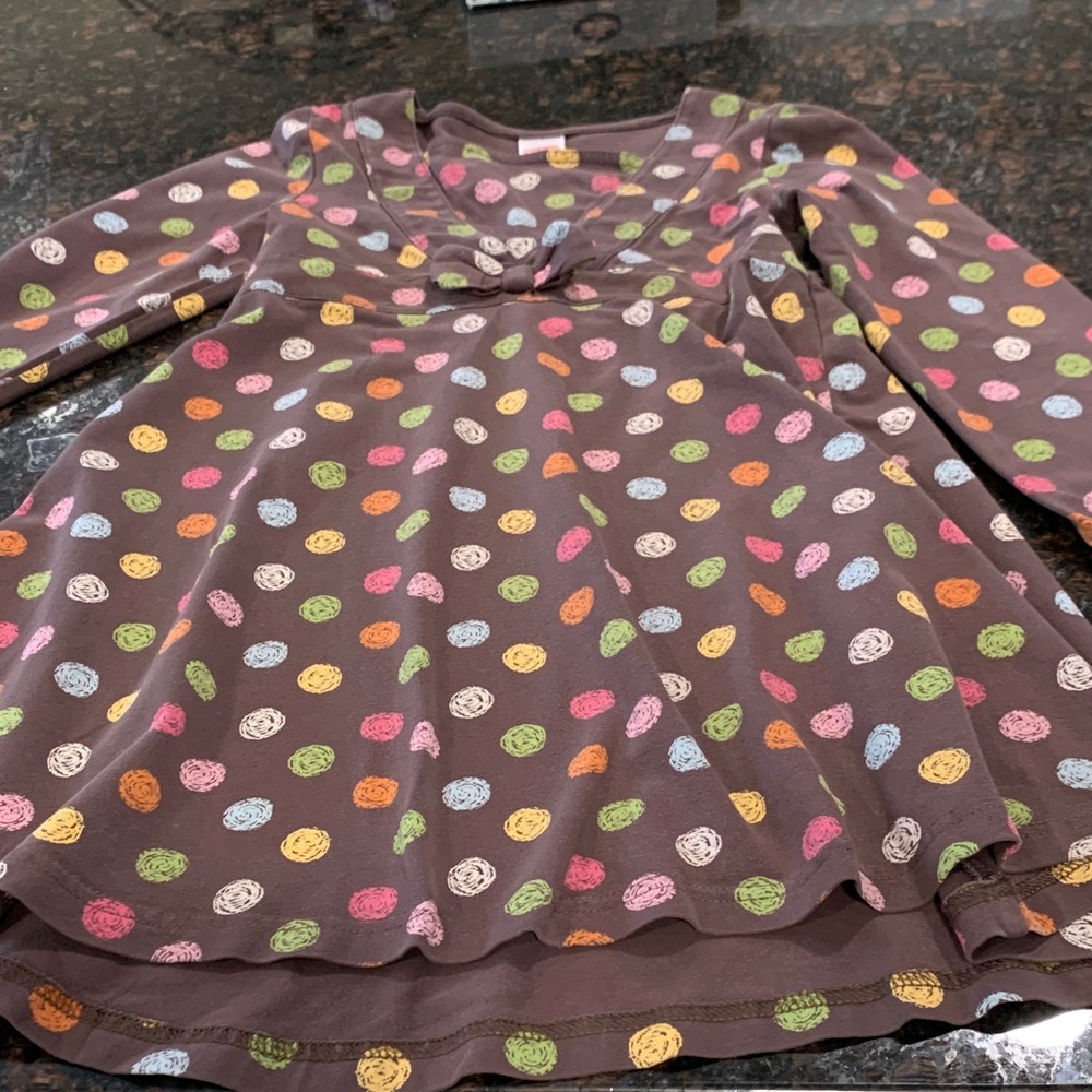 Gymboree Colorful Polka Dot Kids Dress